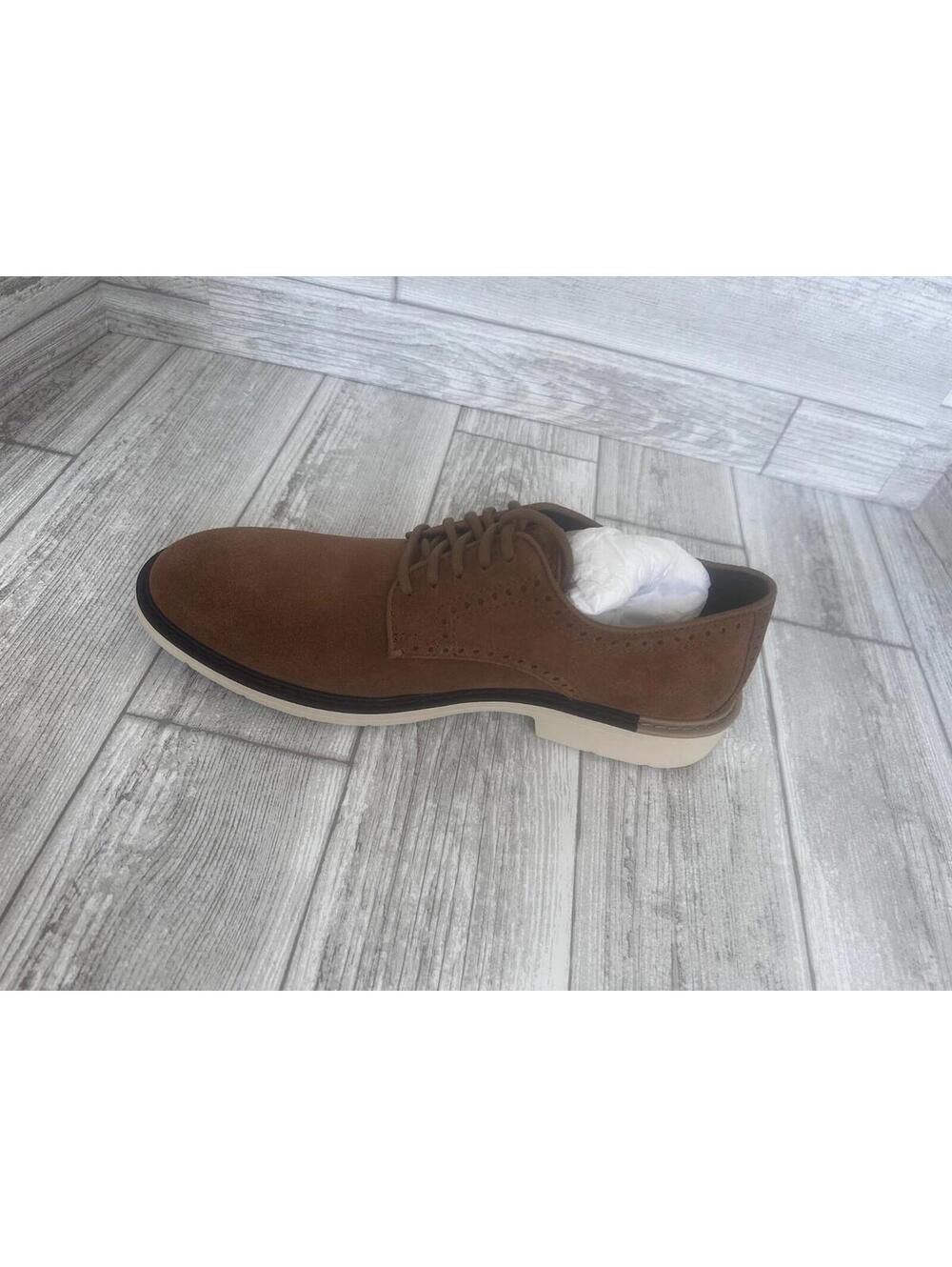Cole Haan Go-To Plain Toe Oxford Golden Toffee Men’s Size 7.5 New! - Picture 6 of 8